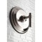 Kingston Brass Pressure Balance Valve Trim Only W/out Shower & Tub Spout, Nickel KB2638MLLST - alternate 3